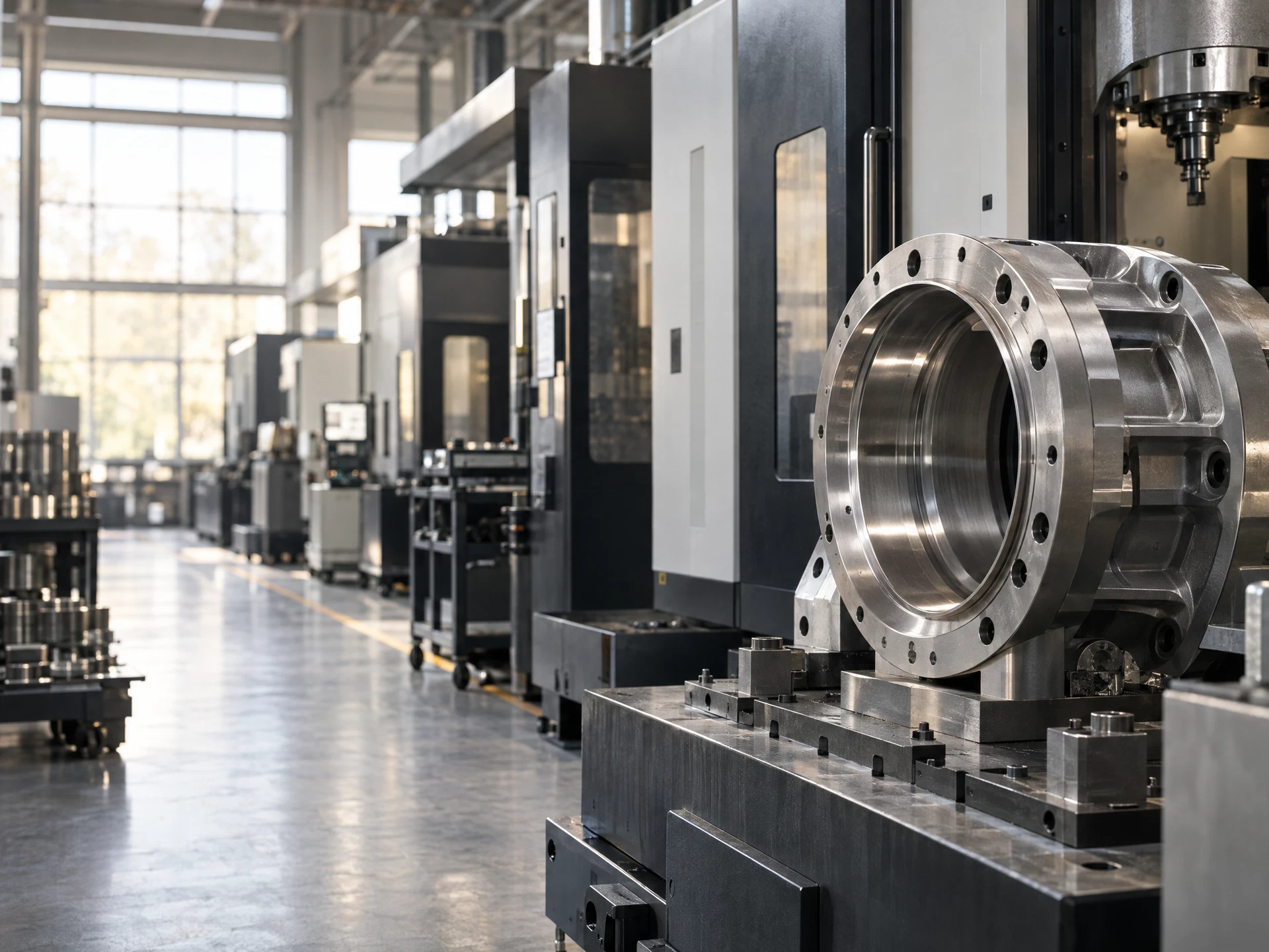 Advanced manufacturing equipment and precision industrial component